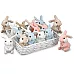 Мягкая игрушка Кролик-малыш попрыгунчик (1 шт) от Melissa & Doug