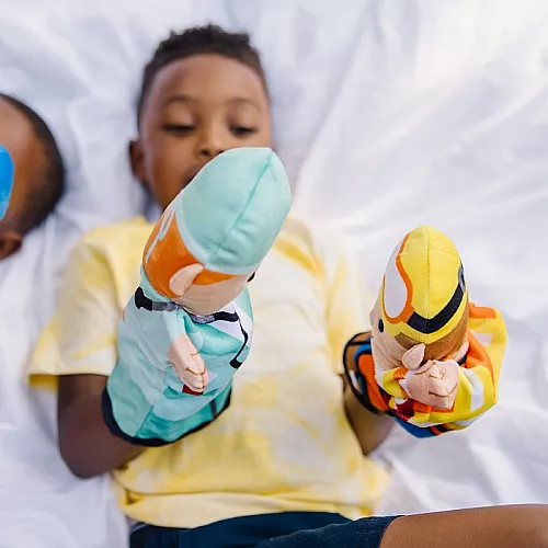 Набір для творчості ляльковий театр Веселі помічники (4 шт) від Melissa & Doug