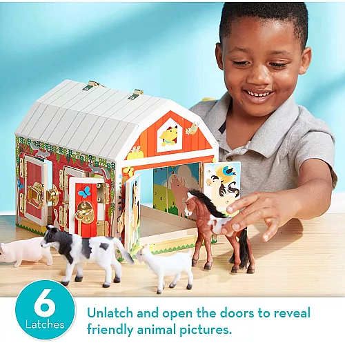 Развивающий набор Домик с замочками и животными от Melissa & Doug Развивающий набор Домик с замочками и животными от Melissa & Doug