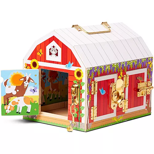 Развивающий набор Домик с замочками и животными от Melissa & Doug Развивающий набор Домик с замочками и животными от Melissa & Doug