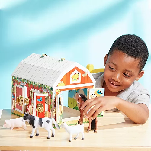 Развивающий набор Домик с замочками и животными от Melissa & Doug Развивающий набор Домик с замочками и животными от Melissa & Doug