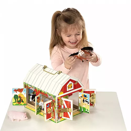 Развивающий набор Домик с замочками и животными от Melissa & Doug Развивающий набор Домик с замочками и животными от Melissa & Doug