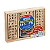 Набор деревянных штампов Алфавит и цифры (70 шт) от Melissa & Doug