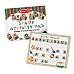 Набор деревянных штампов Алфавит и цифры (70 шт) от Melissa & Doug