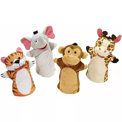 Сенсорный набор кукол перчаток Зоопарк (4 шт) от Melissa & Doug Сенсорный набор кукол перчаток Зоопарк (4 шт) от Melissa & Doug