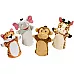 Сенсорный набор кукол перчаток Зоопарк (4 шт) от Melissa & Doug