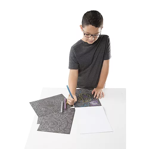 Набор для творчества с металлик маркерами (4 шт) от Melissa & Doug