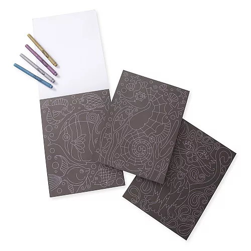 Набор для творчества с металлик маркерами (4 шт) от Melissa & Doug