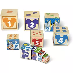 Развивающий набор Кубики Числа и буквы Дисней Микки Маус от Melissa & Doug