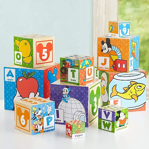 Развивающий набор Кубики Числа и буквы Дисней Микки Маус от Melissa & Doug