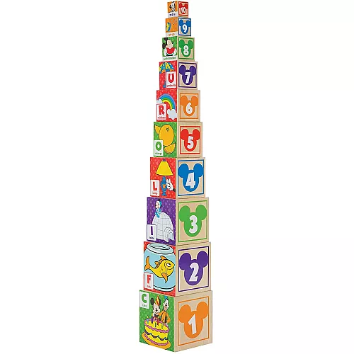 Развивающий набор Кубики Числа и буквы Дисней Микки Маус от Melissa & Doug