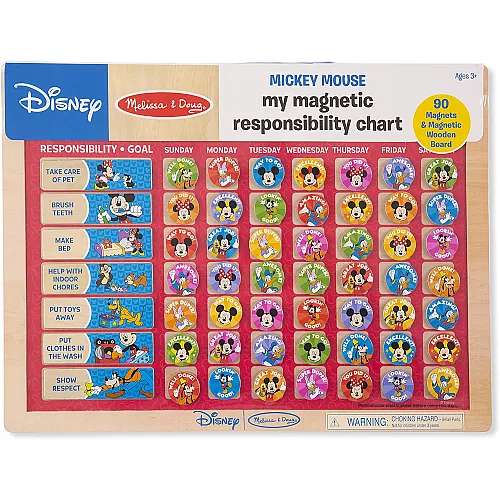 Развивающий магнитный планер на неделю Микки Маус и его друзья от Melissa & Doug Развивающий магнитный планер на неделю Микки Маус и его друзья от Melissa & Doug