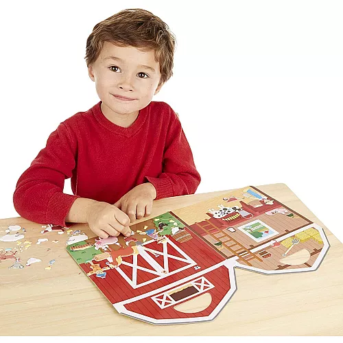 Набір з багаторазовими наліпками Ферма (32 шт) від Melissa & Doug