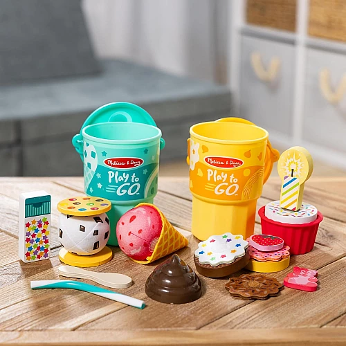 Розвиваючий набір 2 в 1 Морозиво від Melissa & Doug Розвиваючий набір 2 в 1 Морозиво від Melissa & Doug
