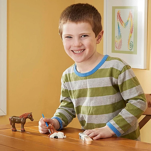 Набор фигурок для раскрашивания Лошади от Melissa & Doug Набор фигурок для раскрашивания Лошади от Melissa & Doug