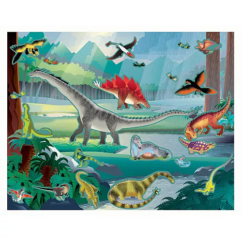 Набор многоразовых наклеек Доисторический мир (более 175 шт) от Melissa & Doug Набор многоразовых наклеек Доисторический мир (более 175 шт) от Melissa & Doug