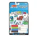 Набор для творчества с голубыми наклейками раскрасками от Melissa & Doug