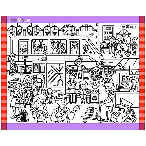 Набір для творчості з наліпками Місто (більше 400 наліпок) від Melissa & Doug