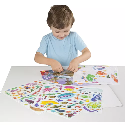 Набір багаторазових наліпок Під водою (понад 245 шт) від Melissa & Doug Набір багаторазових наліпок Під водою (понад 245 шт) від Melissa & Doug