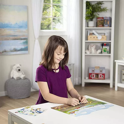 Набор с многоразовыми наклейками Транспорт (32 шт) от Melissa & Doug Набор с многоразовыми наклейками Транспорт (32 шт) от Melissa & Doug