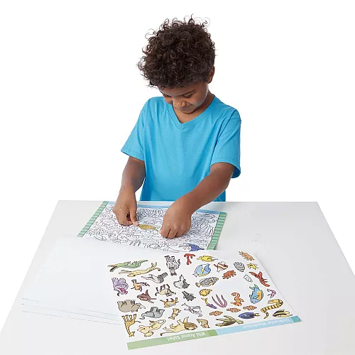 Набор для творчества с наклейками Животные от Melissa & Doug Набор для творчества с наклейками Животные от Melissa & Doug