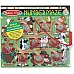Развивающий магнитный бизиборд Цифры от Melissa & Doug