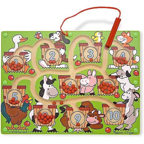 Развивающий магнитный бизиборд Цифры от Melissa & Doug Развивающий магнитный бизиборд Цифры от Melissa & Doug