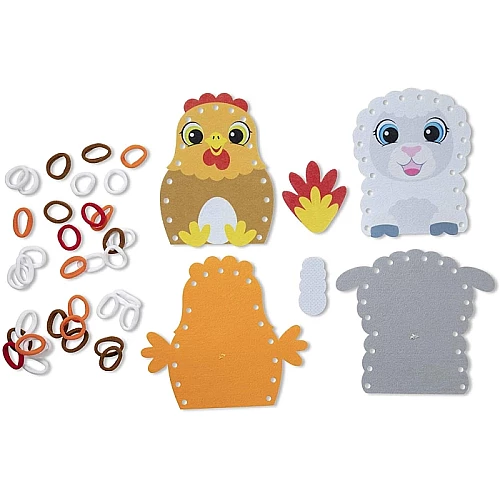 Паперовий ляльковий театр Ферма від Melissa & Doug
