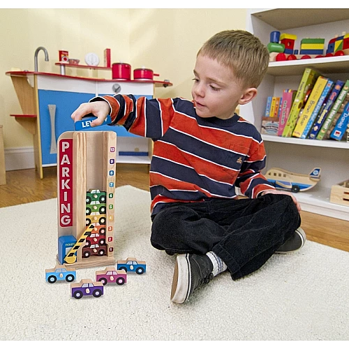 Розвиваючий набір Парковка з машинками від Melissa & Doug