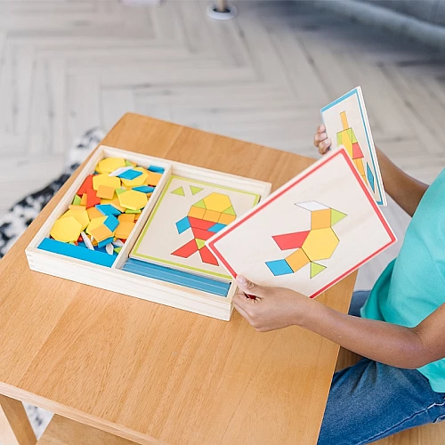 Головоломка танграм Блоки візерунків від Melissa & Doug Головоломка танграм Блоки візерунків від Melissa & Doug