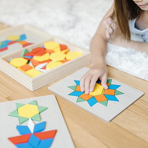 Головоломка танграм Блоки візерунків від Melissa & Doug Головоломка танграм Блоки візерунків від Melissa & Doug