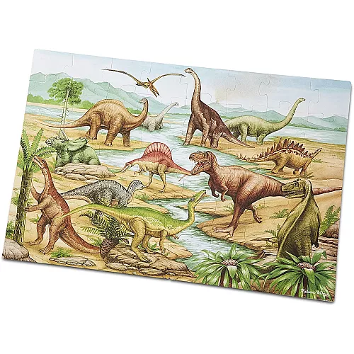 Развивающий большой пазл Динозавры (48 деталей) от Melissa & Doug Развивающий большой пазл Динозавры (48 деталей) от Melissa & Doug