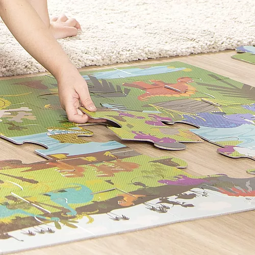 Развивающий большой пазл Динозавры (48 деталей) от Melissa & Doug Развивающий большой пазл Динозавры (48 деталей) от Melissa & Doug