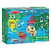 Розвиваючий великий пазл Карта світу (33 деталі) від Melissa & Doug