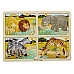Пазл у рамці 4 в 1 Сафарі від Melissa & Doug