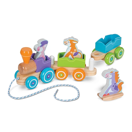 Розвиваюча іграшка Поїзд з тваринами від Melissa & Doug