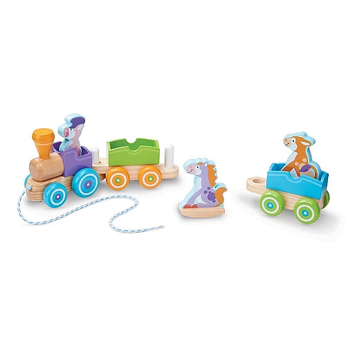 Розвиваюча іграшка Поїзд з тваринами від Melissa & Doug