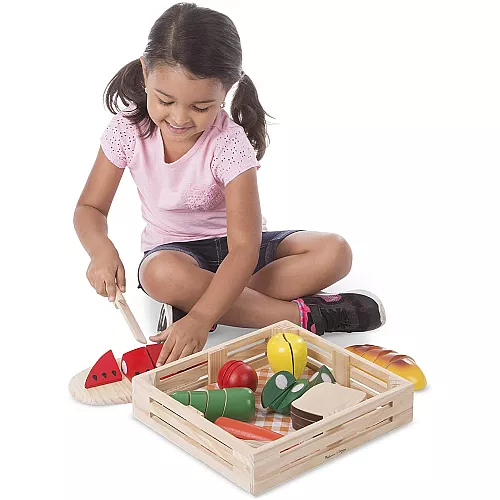 Развивающий набор Продуктовая нарезка (8 продуктов) от Melissa & Doug Развивающий набор Продуктовая нарезка (8 продуктов) от Melissa & Doug
