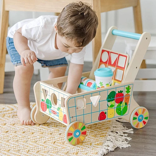 Набор для сортировки Продуктовая тележка от Melissa & Doug Набор для сортировки Продуктовая тележка от Melissa & Doug
