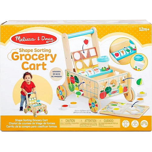 Набор для сортировки Продуктовая тележка от Melissa & Doug Набор для сортировки Продуктовая тележка от Melissa & Doug