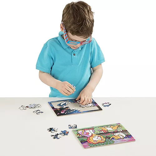 Набор для творчества раскраска по точкам Сафари и океан от Melissa & Doug