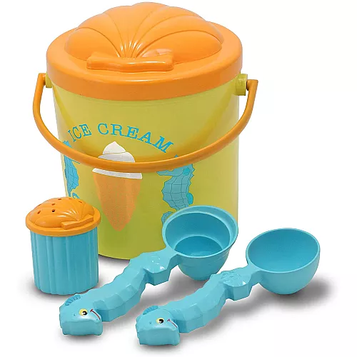 Розвиваючий сенсорний набір для піску Морозиво від Melissa & Doug Розвиваючий сенсорний набір для піску Морозиво від Melissa & Doug