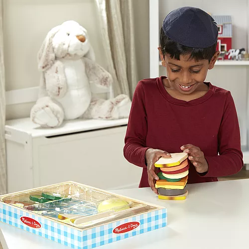 Развивающий набор Сэндвич Бургер от Melissa & Doug Развивающий набор Сэндвич Бургер от Melissa & Doug