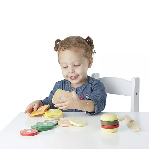 Развивающий набор Сэндвич Бургер от Melissa & Doug Развивающий набор Сэндвич Бургер от Melissa & Doug