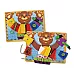 Развивающая доска бизиборд с застежками Мишка от Melissa & Doug