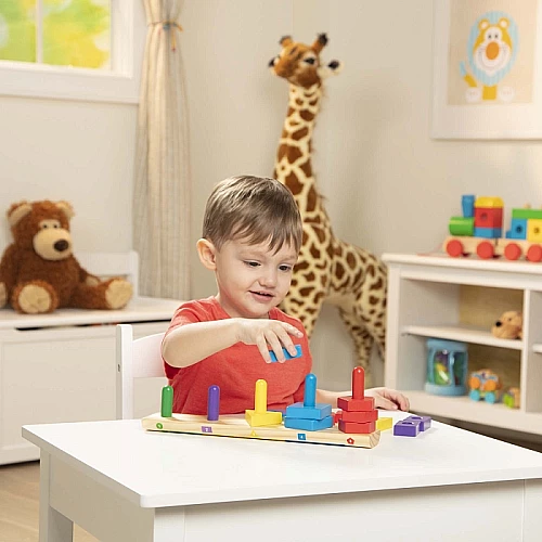 Деревянный сортер Фигуры от Melissa & Doug Деревянный сортер Фигуры от Melissa & Doug
