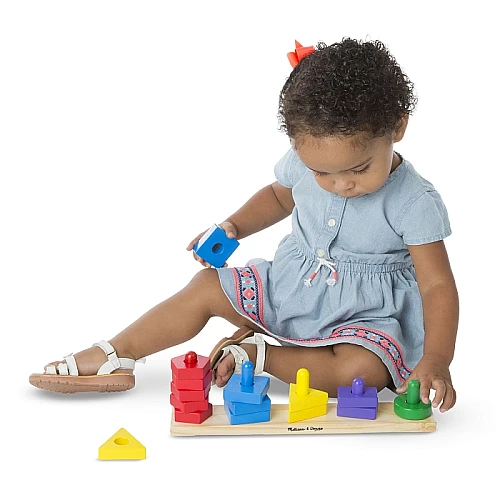 Деревянный сортер Фигуры от Melissa & Doug Деревянный сортер Фигуры от Melissa & Doug