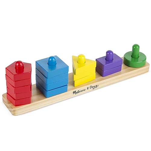 Деревянный сортер Фигуры от Melissa & Doug Деревянный сортер Фигуры от Melissa & Doug