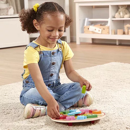 Обучающие аналоговые 3Д часы пазл от Melissa & Doug Обучающие аналоговые 3Д часы пазл от Melissa & Doug