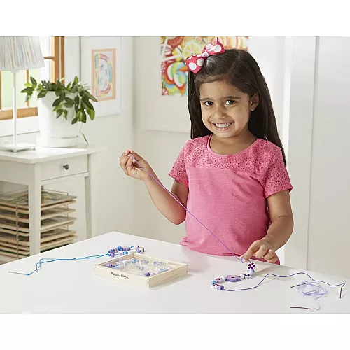 Набір для творчості намистинки Бузкові квіти від Melissa & Doug